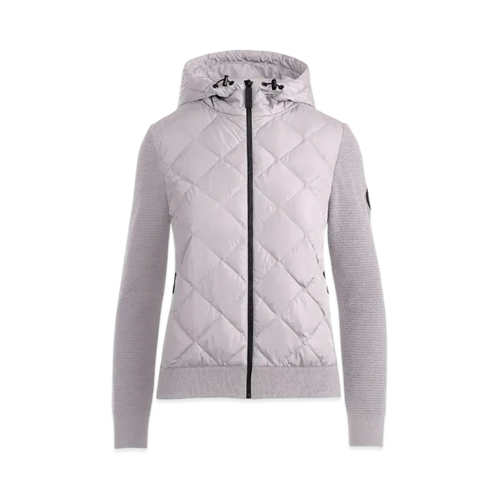 CANADA GOOSE HyBridge Quilted Knit Hoody Black Label "SunsetPink"