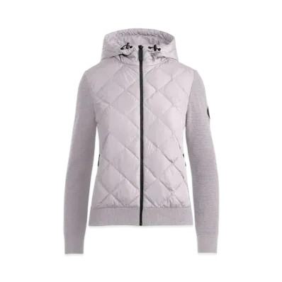 CANADA GOOSE HyBridge Quilted Knit Hoody Black Label "SunsetPink"