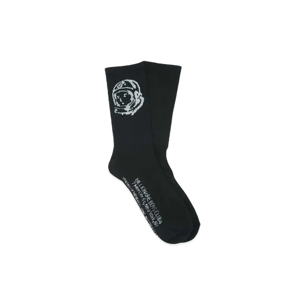 BILLIONAIRE BOYS CLUB BB HELMET JACQUARD SOCKS "BLACK"