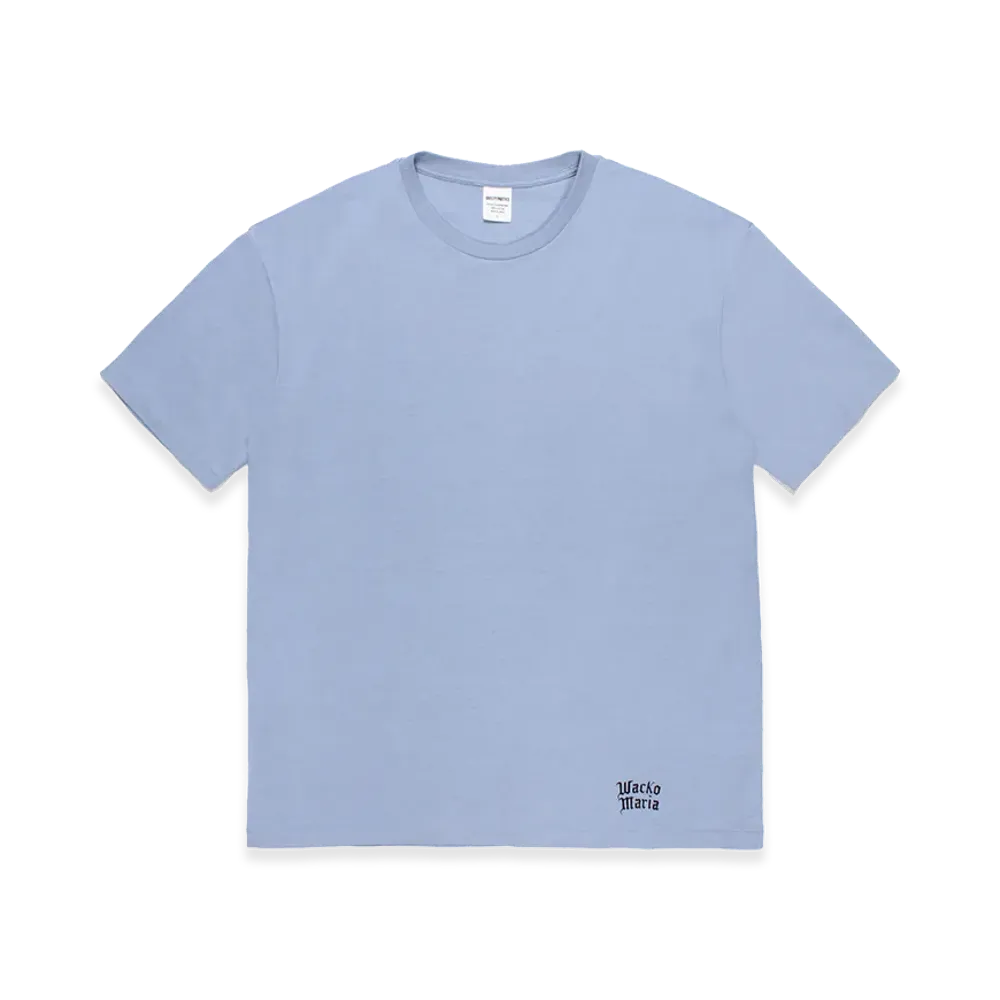 WACKO MARIA Washed Heavy Weight Color T-Shirt "Purple"