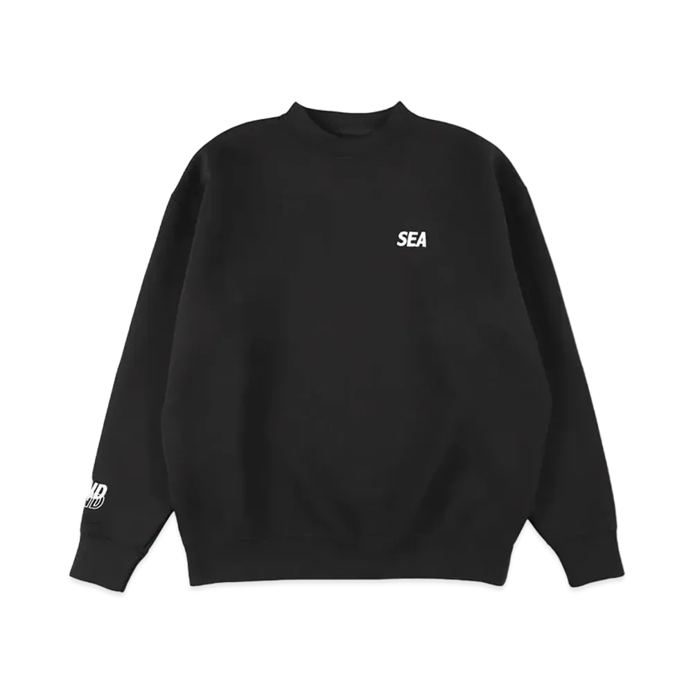 WIND AND SEA WDS-ES Cardboard Crew Neck "Black"