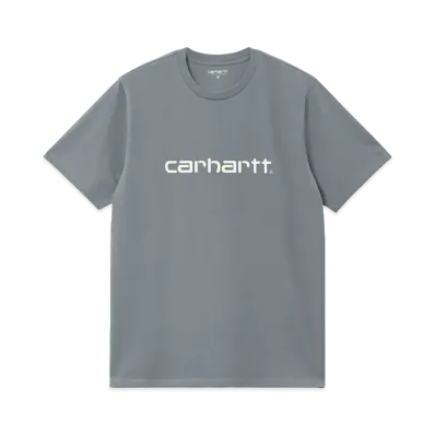 Carhartt WIP S/S Script T-Shirt "Dove Grey/Wax"