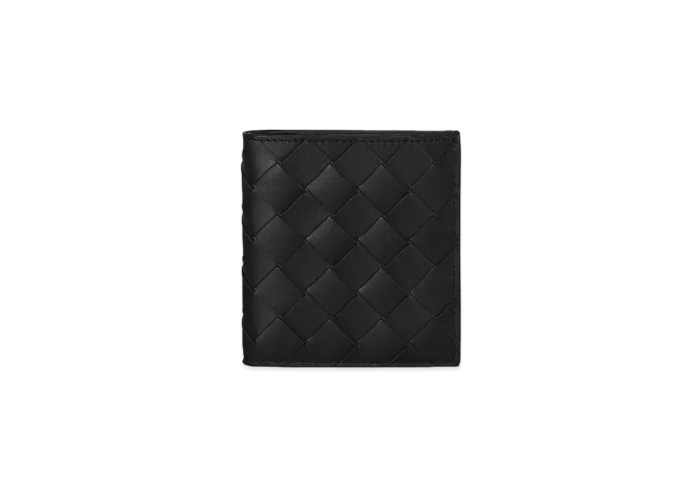 Bottega Veneta Slim Bifold Wallet "Black"