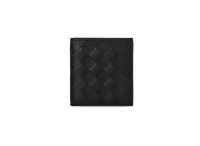 Bottega Veneta Slim Bifold Wallet "Black"