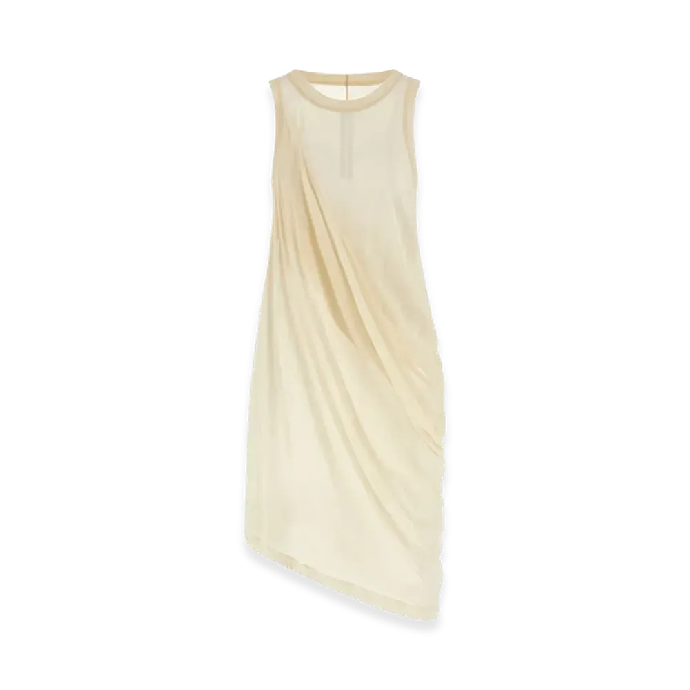 Rick Owens Anthem Tank' Top "Beige"