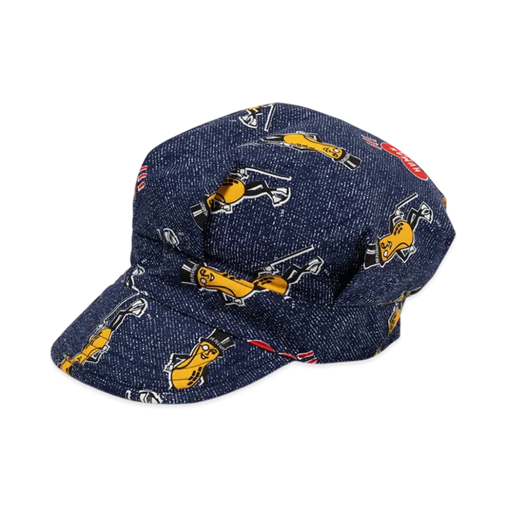 HUMAN MADE Mr.Peanut Work Cap "Navy"