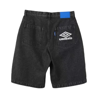 UMBRO x atmos Denim Buggy Shorts "Black"