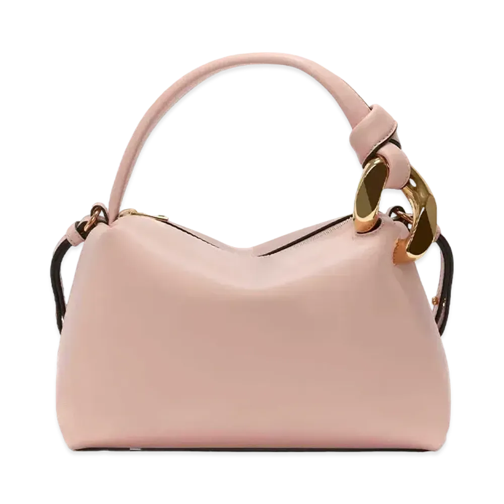 JW ANDERSON Small Jwa Corner Bag - Leather Bag "Dusty Rose"