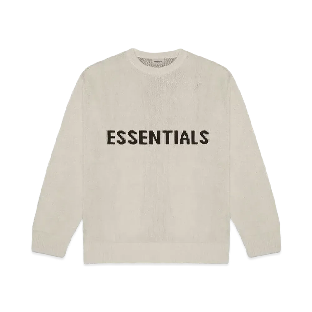 FEAR OF GOD ESSENTIALS Knit Sweater "Moss"