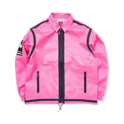 Supreme x The North Face Summit Series Outer Tape Seam Coaches Jacket "Pink"