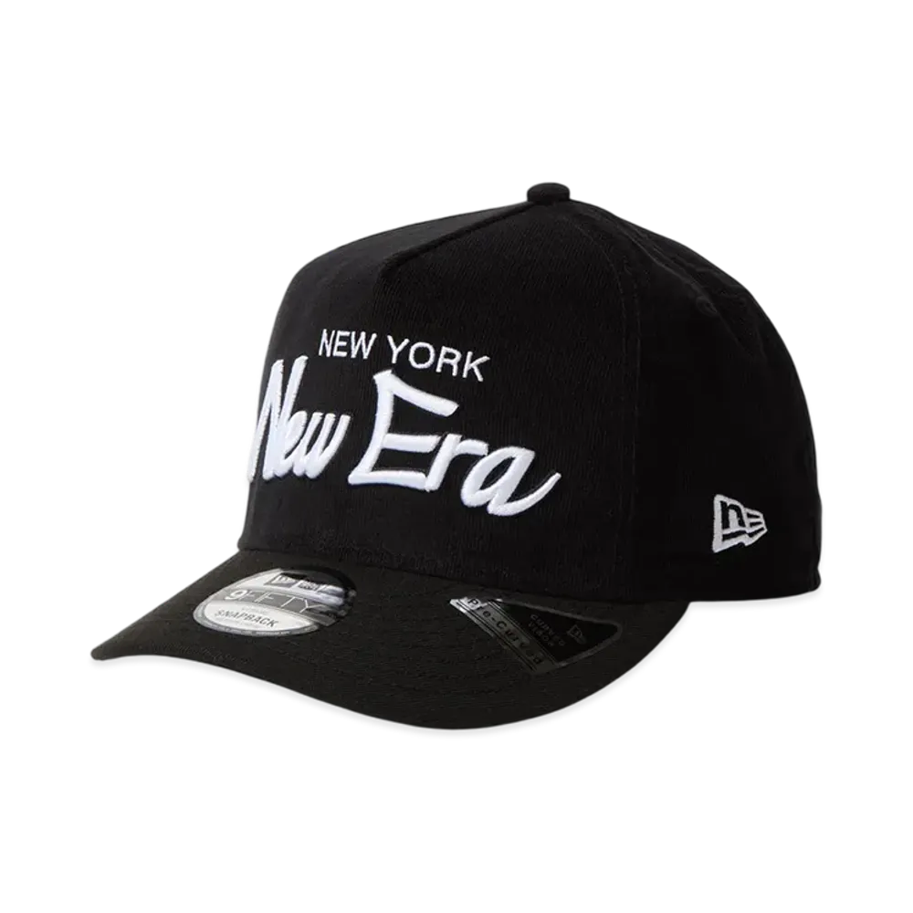NEW ERA PC 9Fifty A-Frame Corduroy NEW ERA New York "Black"