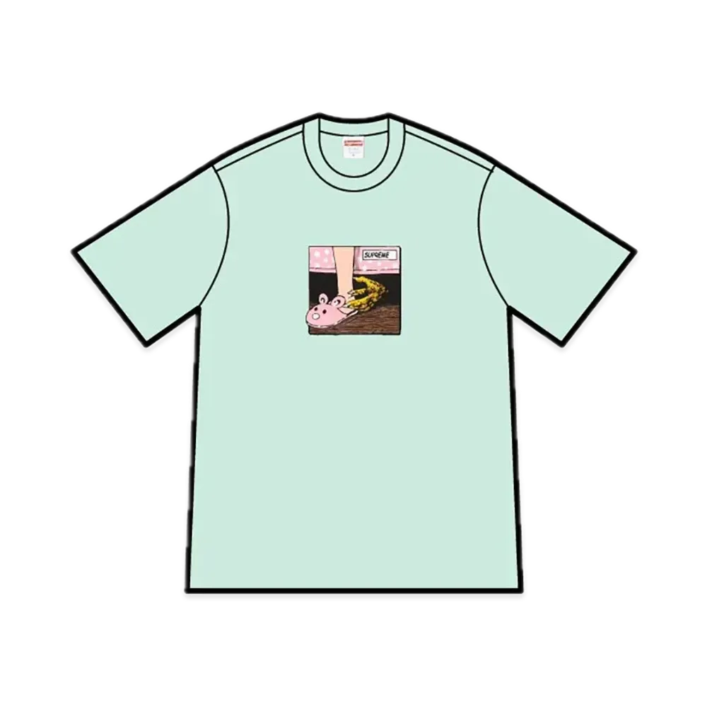 Supreme Bed Tee "Light Teal"