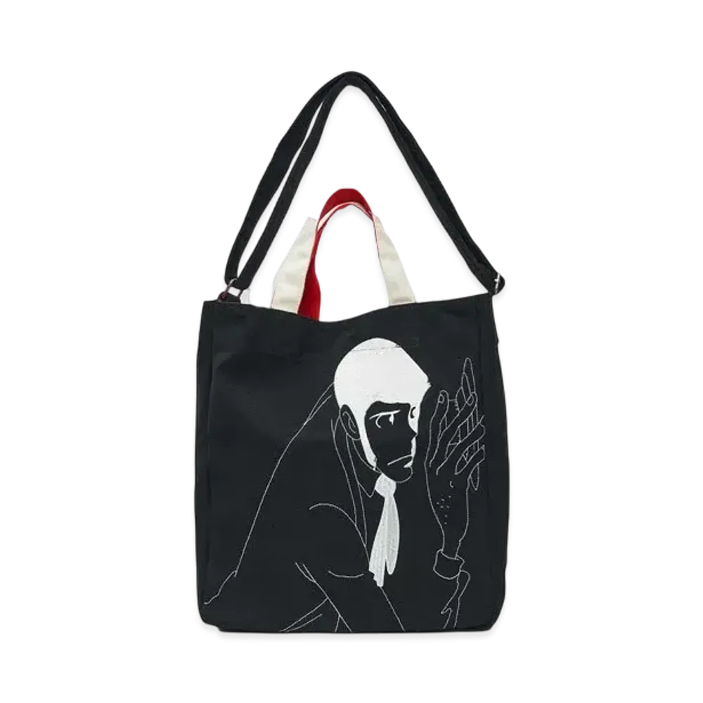 graniph x Lupin III The Elusive Thief 2-Way Tote Bag "Black"