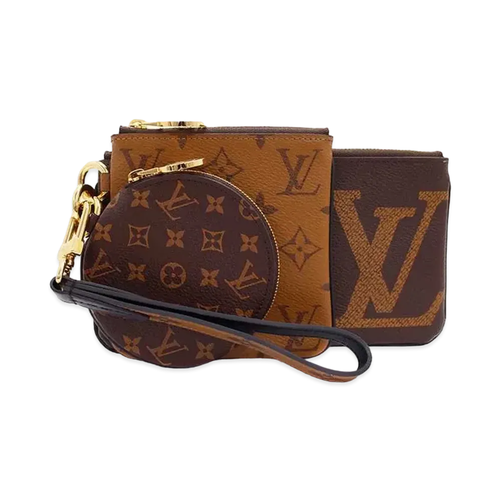 Louis Vuitton Monogram Giant Pochette Trio