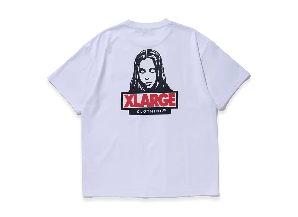 XLARGE x X-girl x Summer Sonic 2026 Face S/S Tee "White"