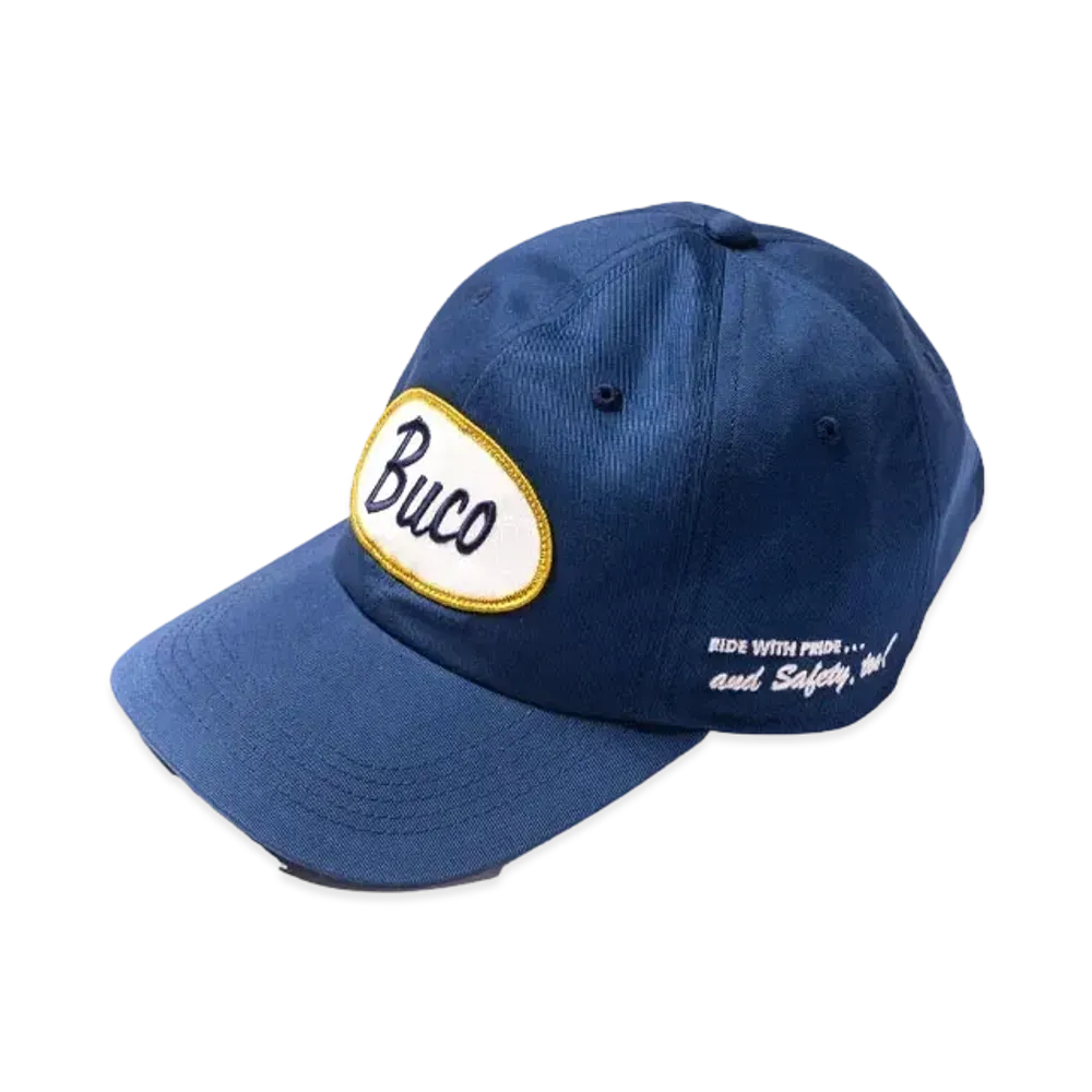 THE REAL McCOY'S Buco Logo Cap / Oval "Cobalt"