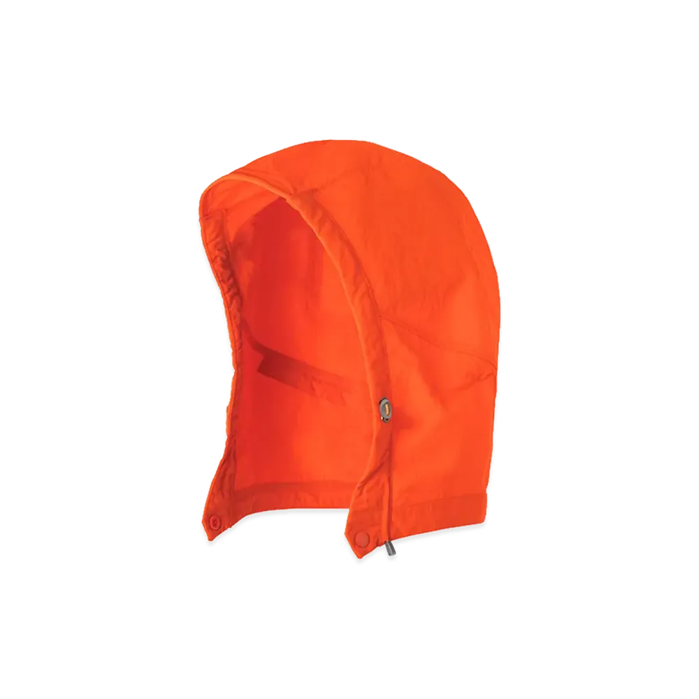 mont-bell Fan-Blow Oversize Hood "Orange"