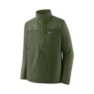 Patagonia Men's Houdini Stash 1/2 Zip Pullover "Terrain Green"