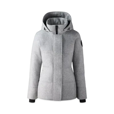 CANADA GOOSE Chelsea Parka Wool "BalticGreyMelange"