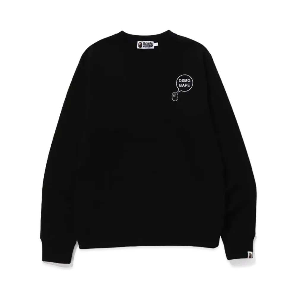 A BATHING APE x Dover Street Market Crewneck "Black"