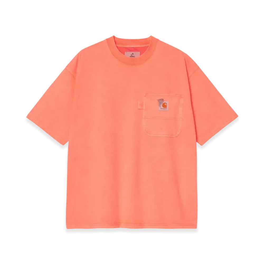Carhartt WIP Invincible S/S Pigment Dyed T-Shirt "Shrimp Pigment (Garment Dyed)"