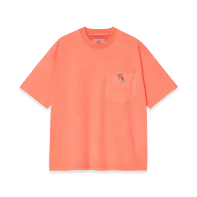 Carhartt WIP Invincible S/S Pigment Dyed T-Shirt "Shrimp Pigment (Garment Dyed)"