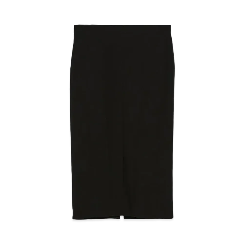 Max Mara Skipper Triacetate Cady Pencil Skirt "Black"