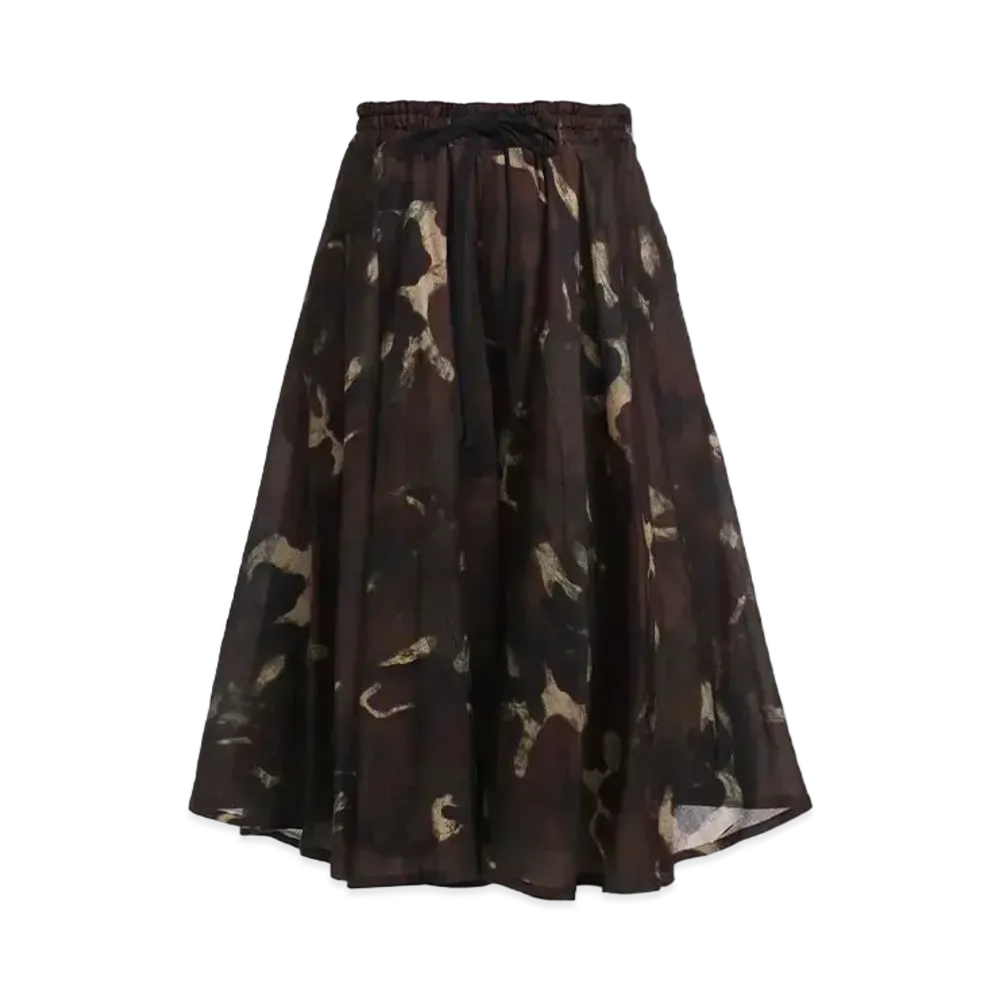 Ground Y Camouflage Pattern Viyella Circle Pants "Khaki"