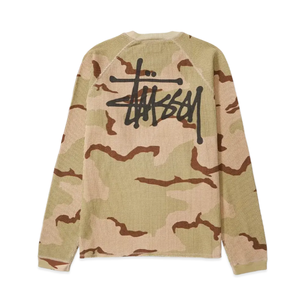 Stussy Basic Stussy Thermal "Sand Camo"