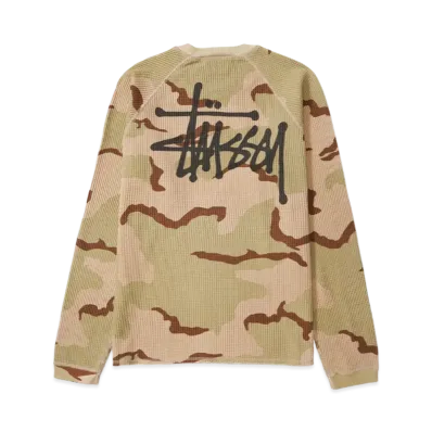 Stussy Basic Stussy Thermal "Sand Camo"