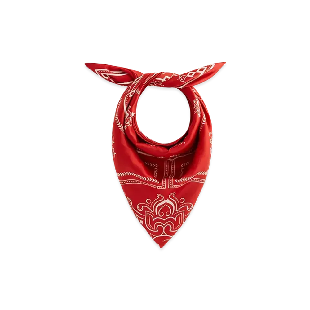 Kith Women Deco Printed Silk Cupro Scarf "Fame"