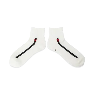 Y's x Chicstocks Ankle Socks "Off White"