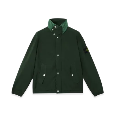 Stone Island Light Compact Touch Poly-Tc Jacket "Green"