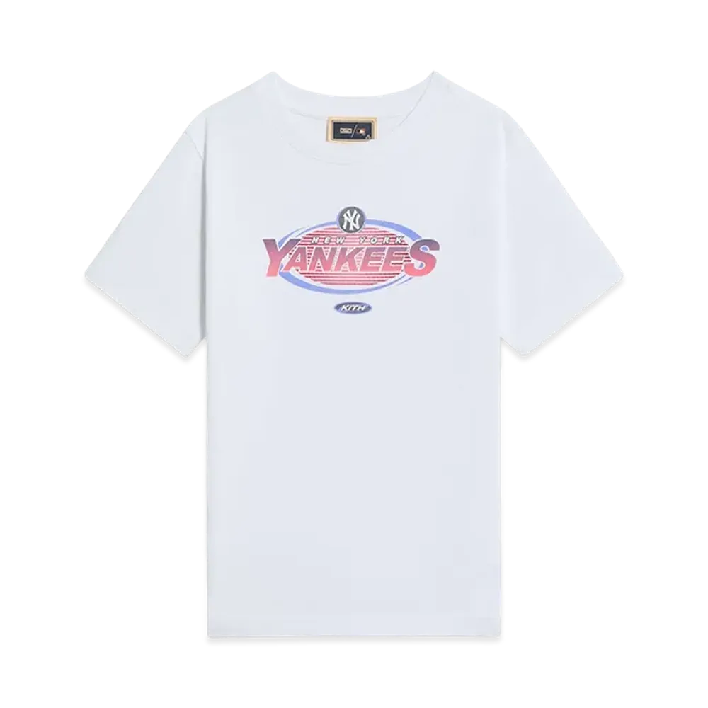 Kith x The New York Kids Yankees Retro Tee "White"