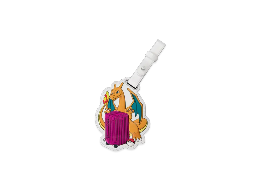 RIMOWA x Pokemon Charm Charizard "Orange/Magenta"