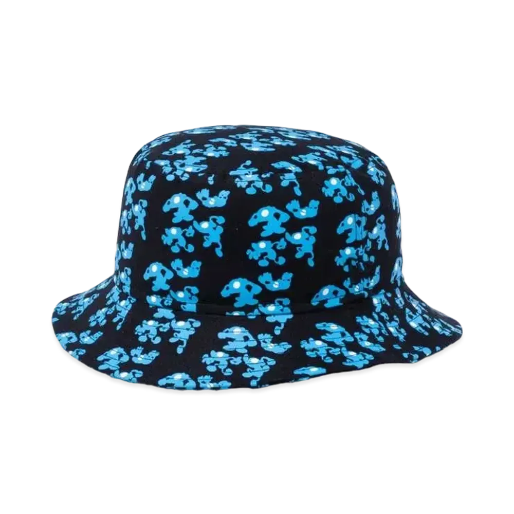 NEW ERA x Coin Parking Delivery Bucket01 Shirai-San Allover Print "Black"