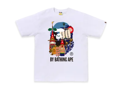 A BATHING APE Kyoto Festival By Bathing Ape Tee "White"