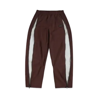 Unknown London Zipped Track Pants "Brown"