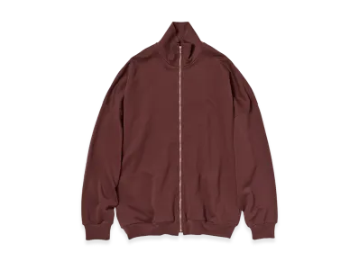 AURALEE Super High Gauge Sweat Zip Blouson "Burgundy"