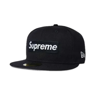 Supreme World Famous Box Logo New Era® "Navy"