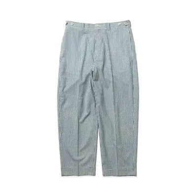 BEAMS IVY Wide Wool Stripe "Blue"