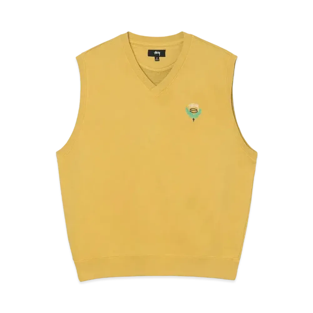 Stussy FLEECE VEST "Yellow"