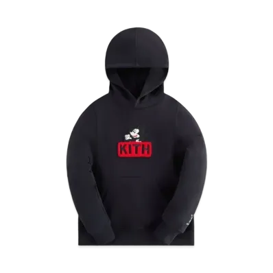 Disney | Kith Kids for Mickey & Friend Mickey Classic Logo Hoodie "Black"