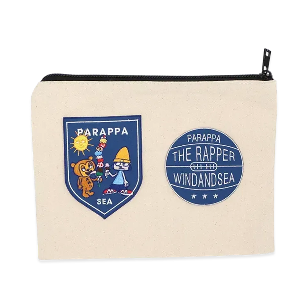 WIND AND SEA x PARAPPA THE RAPPER Canvas Porch "Ivory"