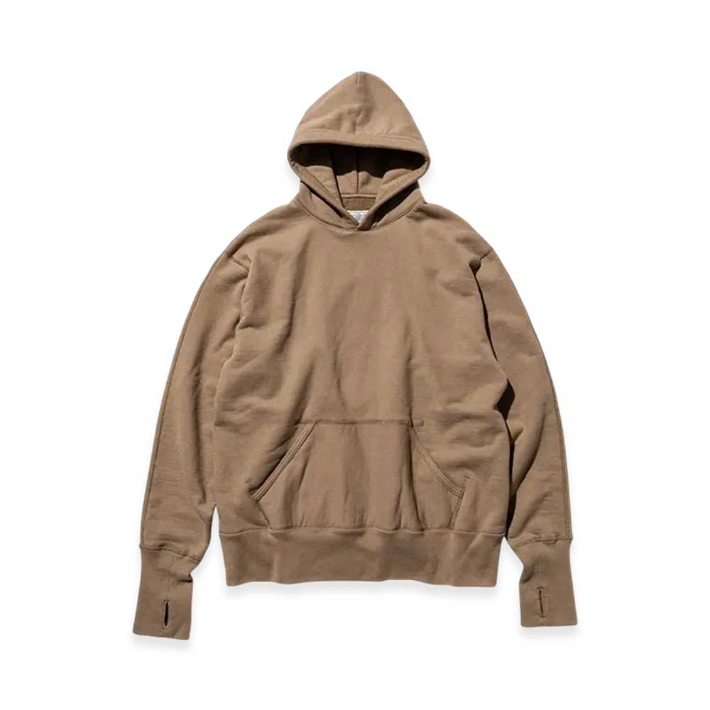 Unlikely Split Raglan Sleeve Hoodie "Beige"