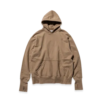 Unlikely Split Raglan Sleeve Hoodie "Beige"