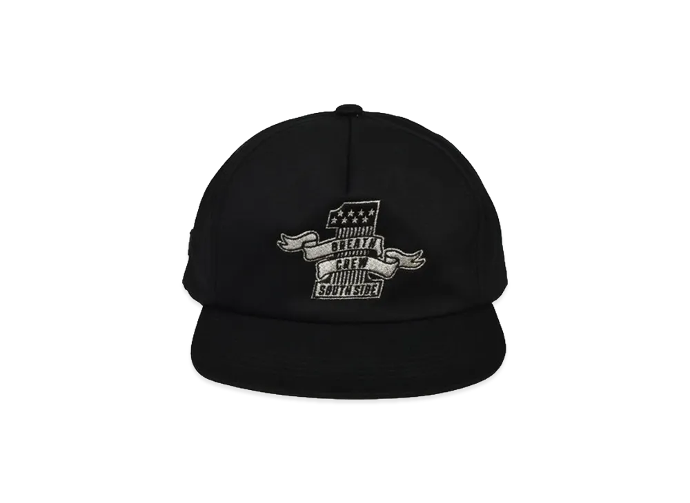 BREATH Glitter One 5 Panel Cap "Black"