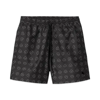Carhartt WIP Slater Swim Trunks "Furoshiki Print Black"