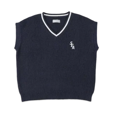 WIND AND SEA TILDEN VEST "Navy"