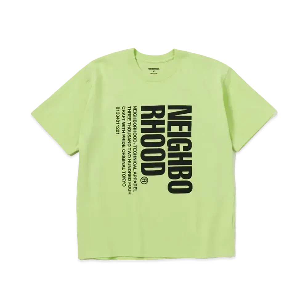NEIGHBORHOOD NH . Tee SS-3 "Neon Green"